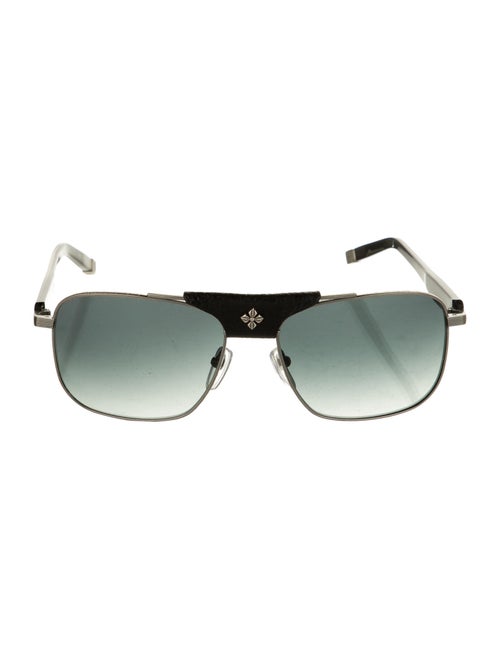 Shamballa Evil Eye Square Sunglasses Black