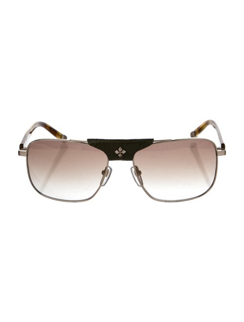 Shamballa Evil Eye Sunglasses white