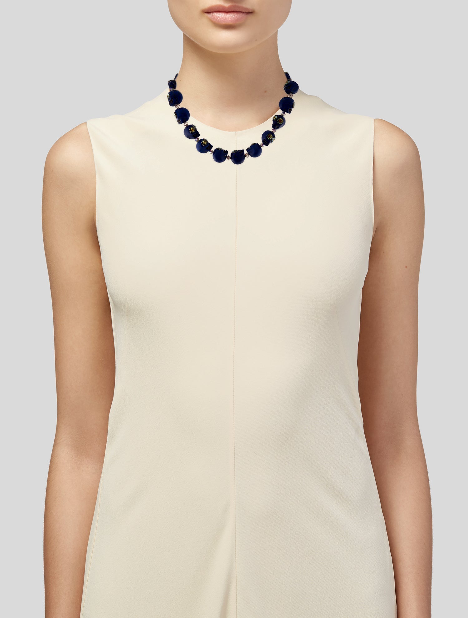 She Bee Sugar Candy Skull Necklace