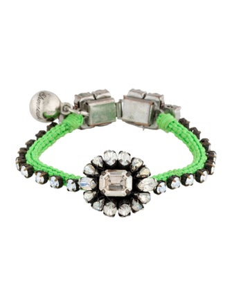 Shourouk Crystal Wrap Bracelet