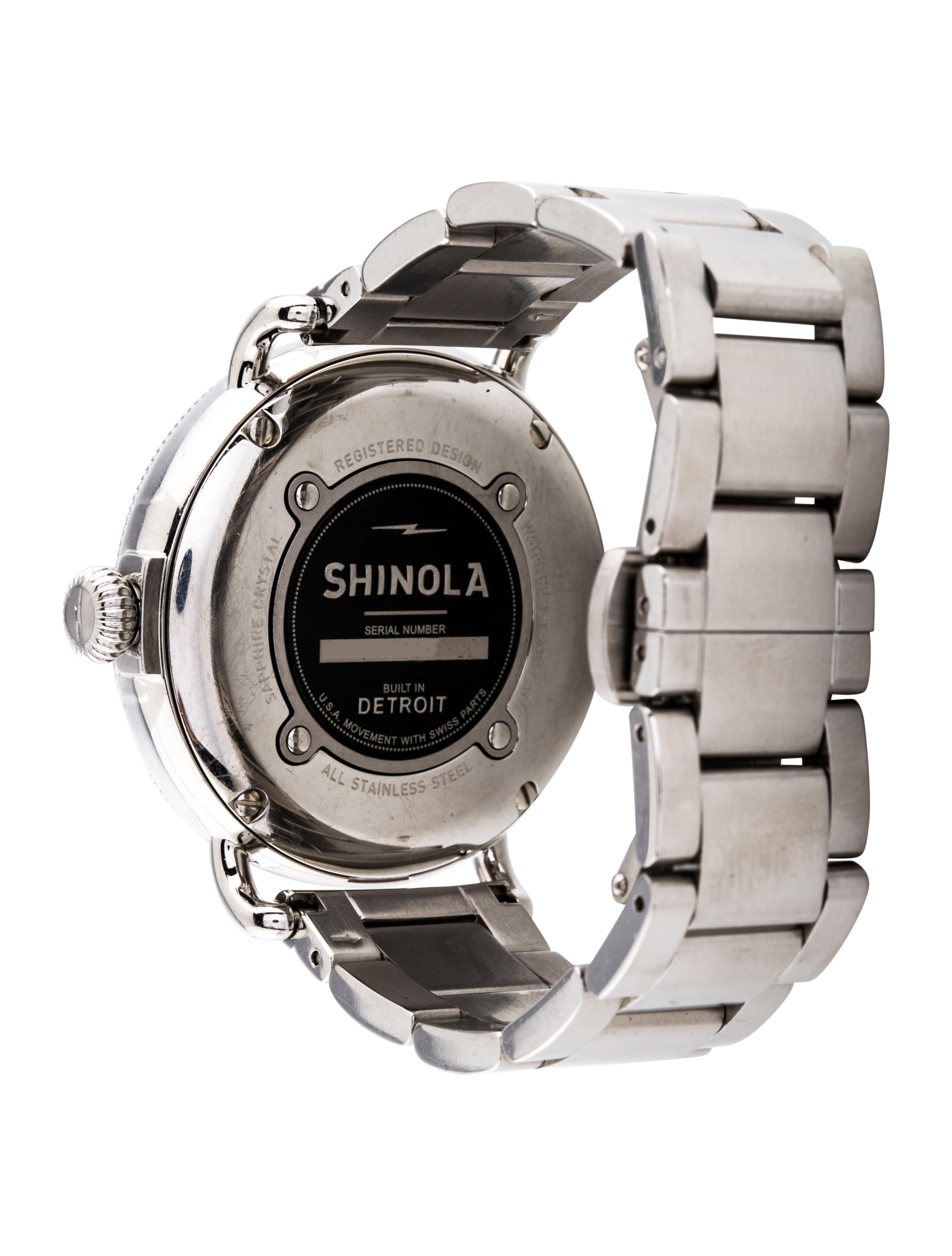 Shinola The Runwell Coin Edge Watch - 11000297 | The RealReal