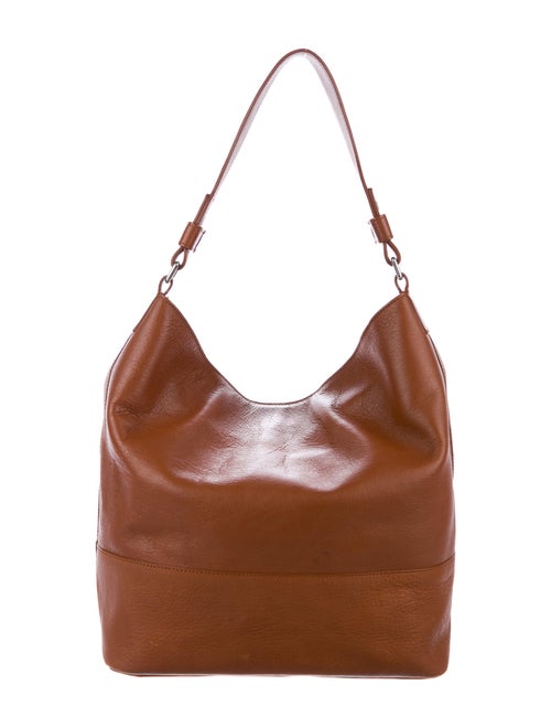 Shinola Leather Shoulder Bag Brown