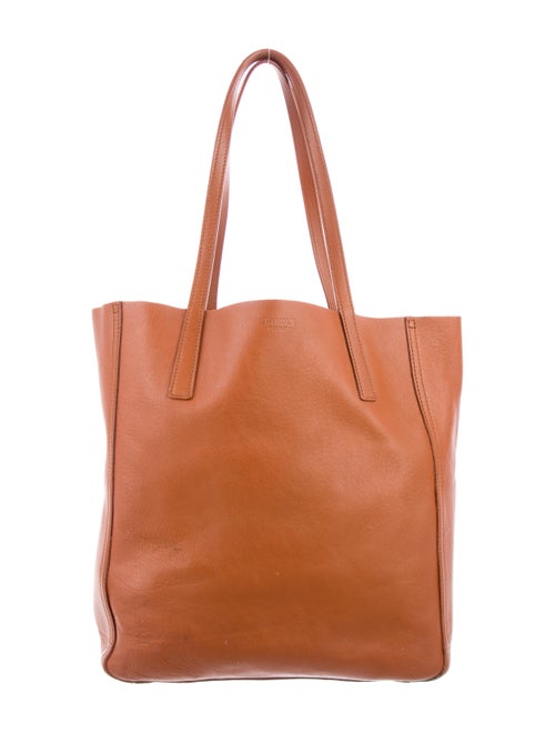 Shinola Leather Tote Bag Brown