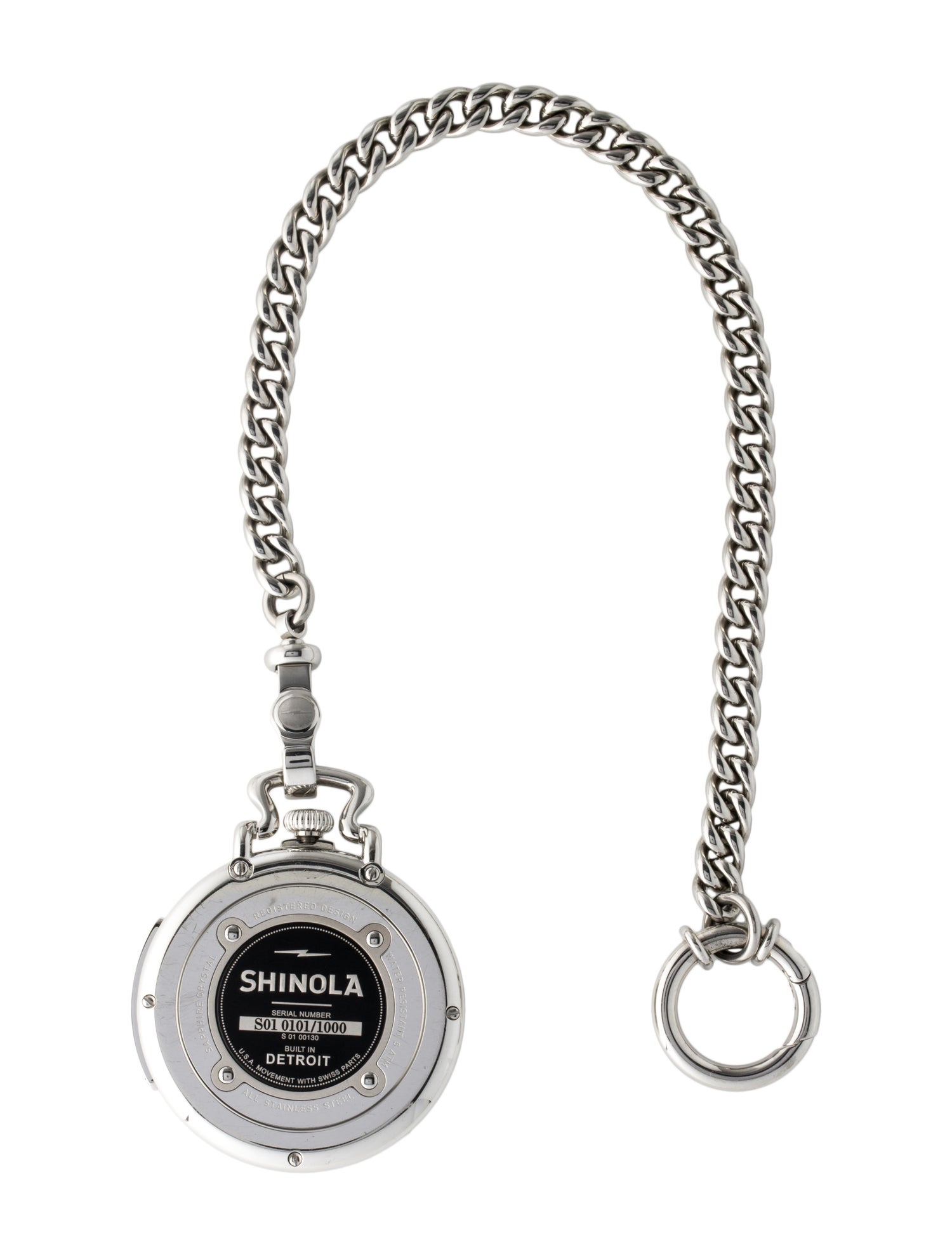 Shinola Henry Ford Pocket Watch S 01 00130 The RealReal