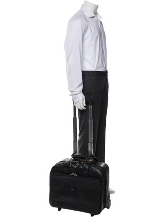 Hartmann Leather Carry On Bag