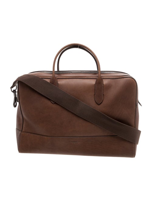Shinola Leather Briefcase