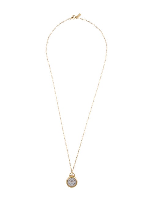 Shinola Runwell Pendant Necklace Watch