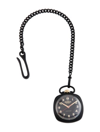 Shinola The Elijah McCoy Mechanic Pocket Watch