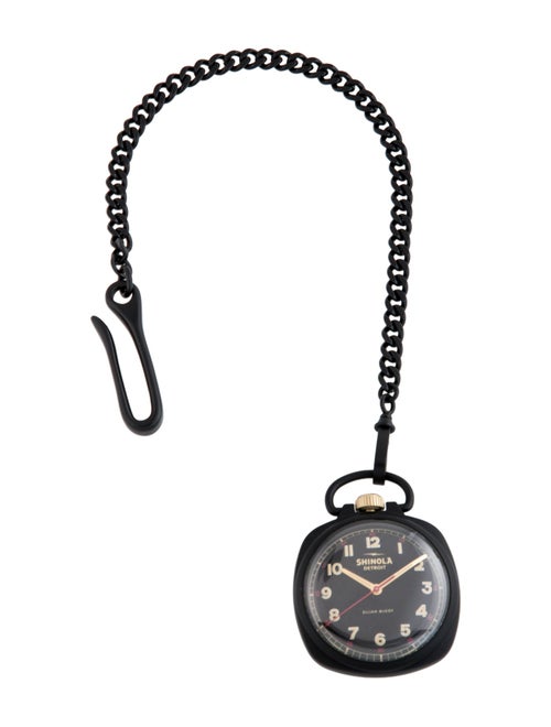 Shinola The Elijah McCoy Mechanic Pocket Watch