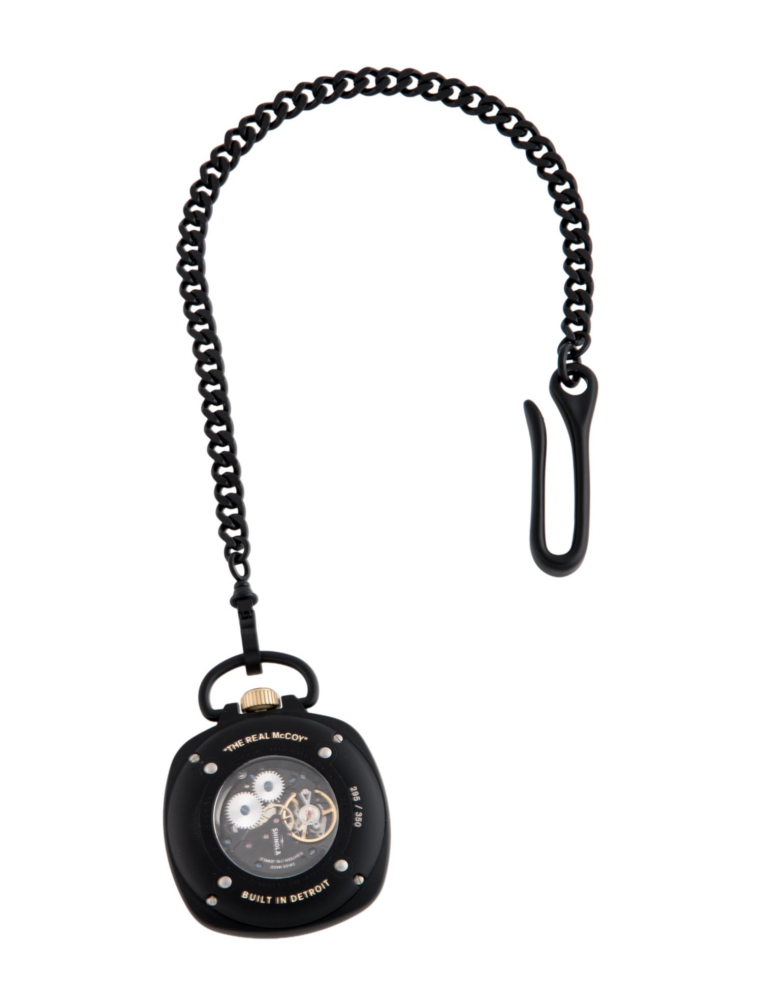 Shinola The Elijah McCoy Mechanic Pocket Watch