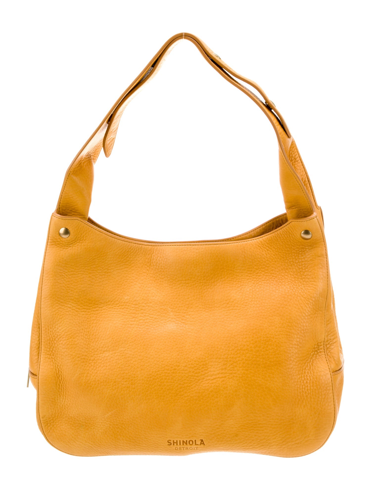 Shinola Leather Shoulder Bag