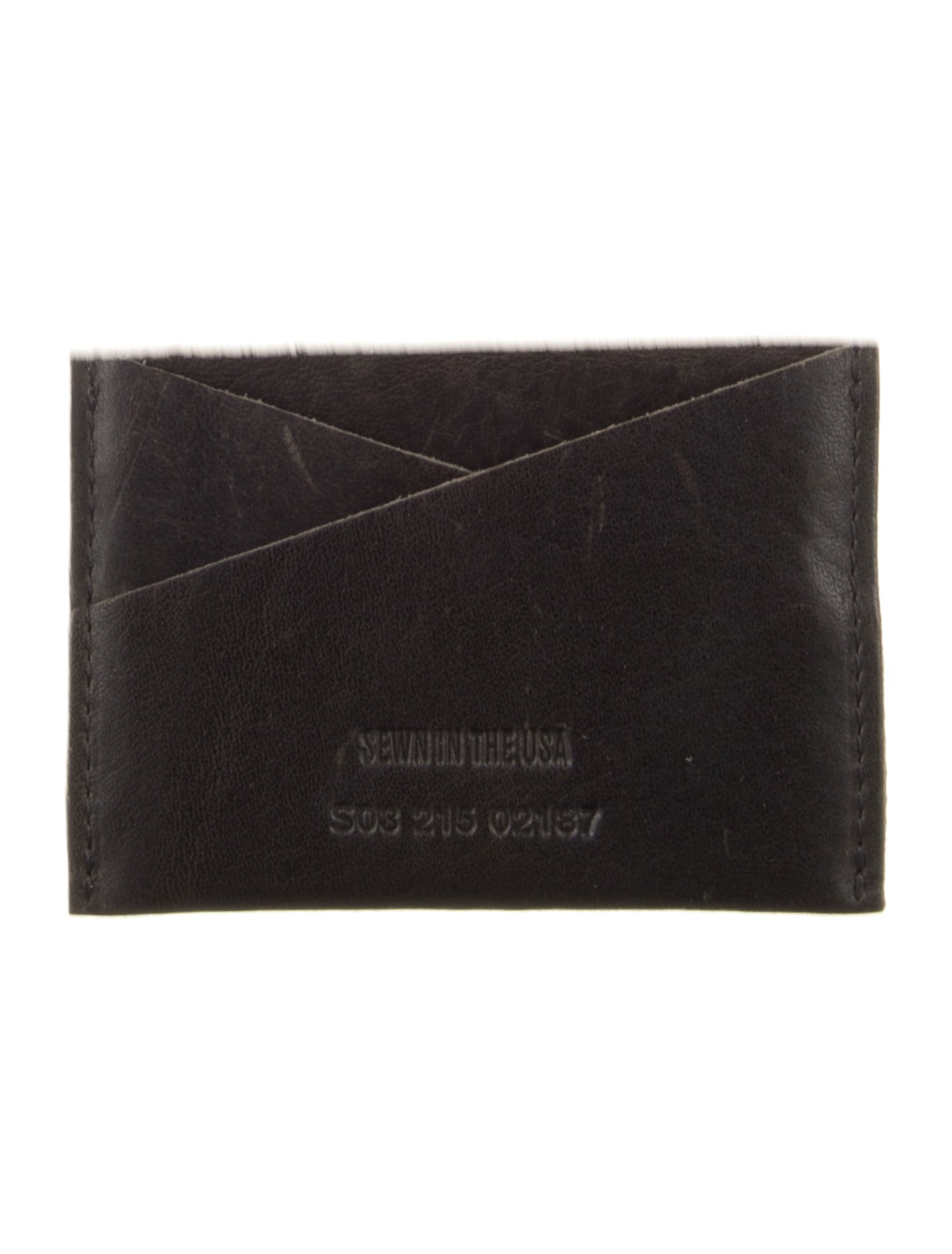 Shinola Leather Card Holder