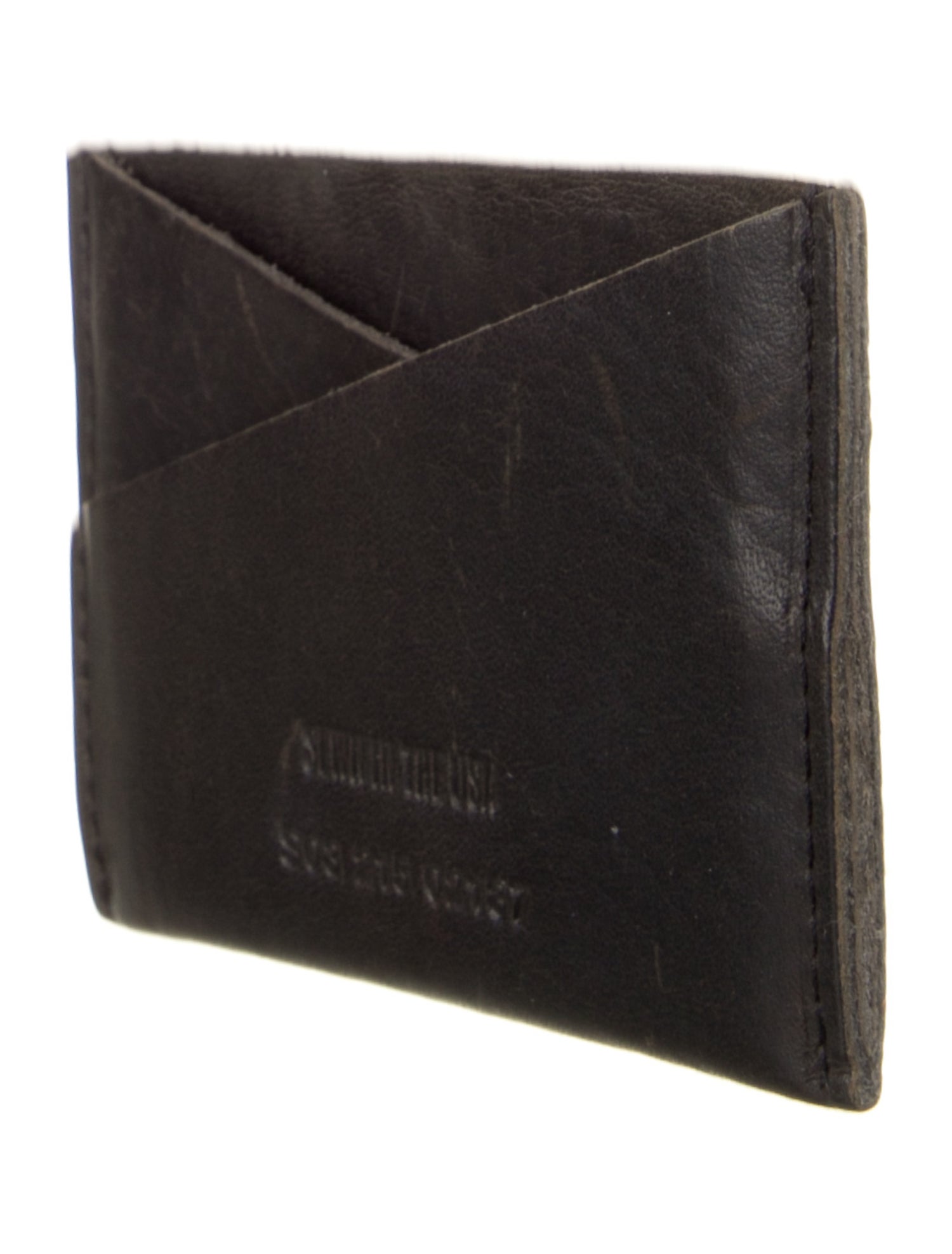 Shinola Leather Card Holder