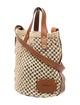 Shinola Raffia Top Handle Bag