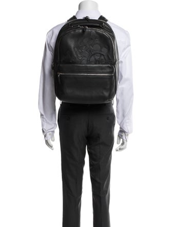 Shinola Leather Backpack