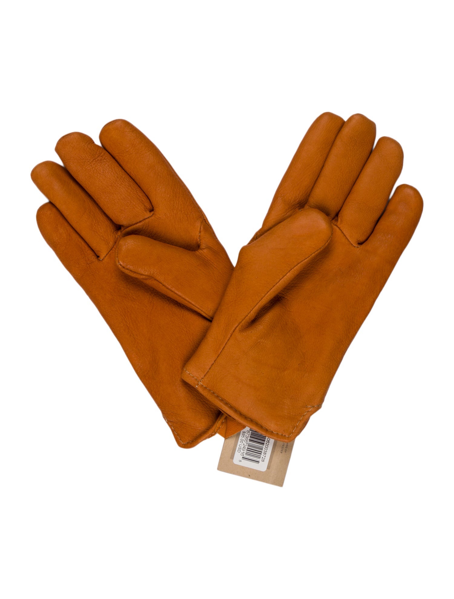 Shinola Deerskin Gloves With Faux Shearling Lining w/Tags