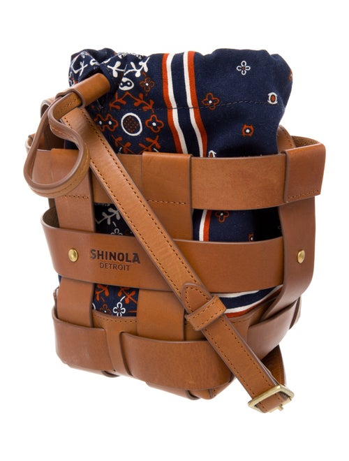 Shinola Leather Bucket Bag