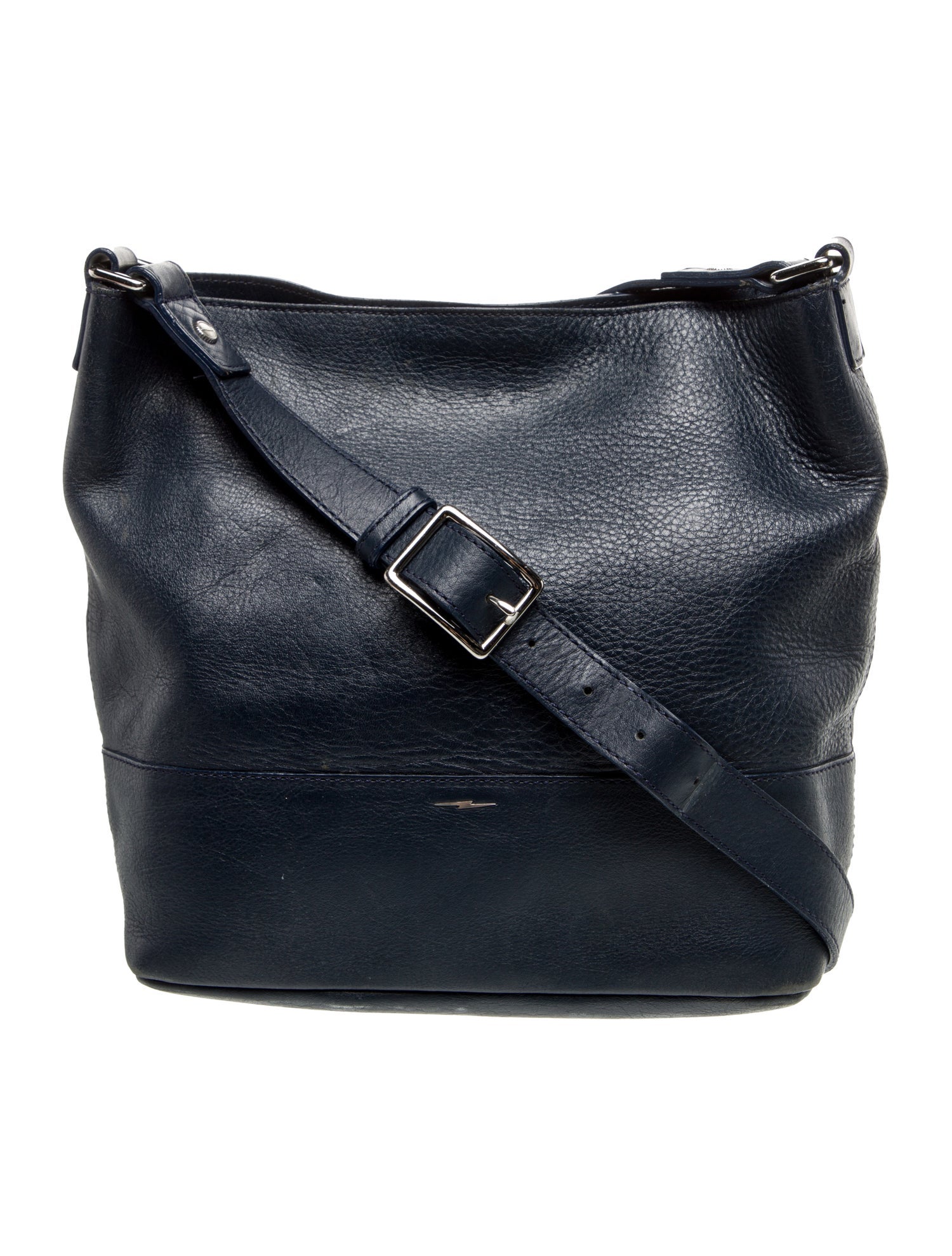 Shinola Leather Messenger Bag