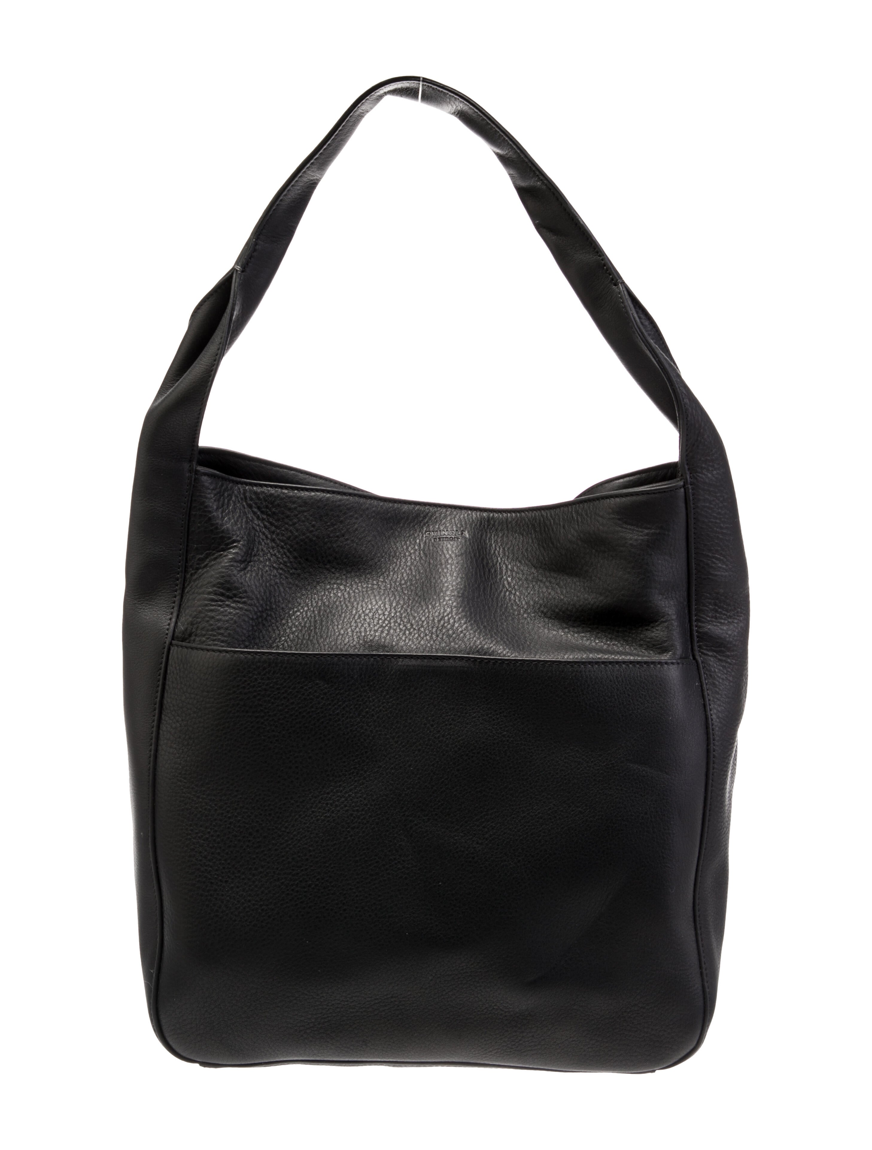 Shinola Leather Shoulder Bag