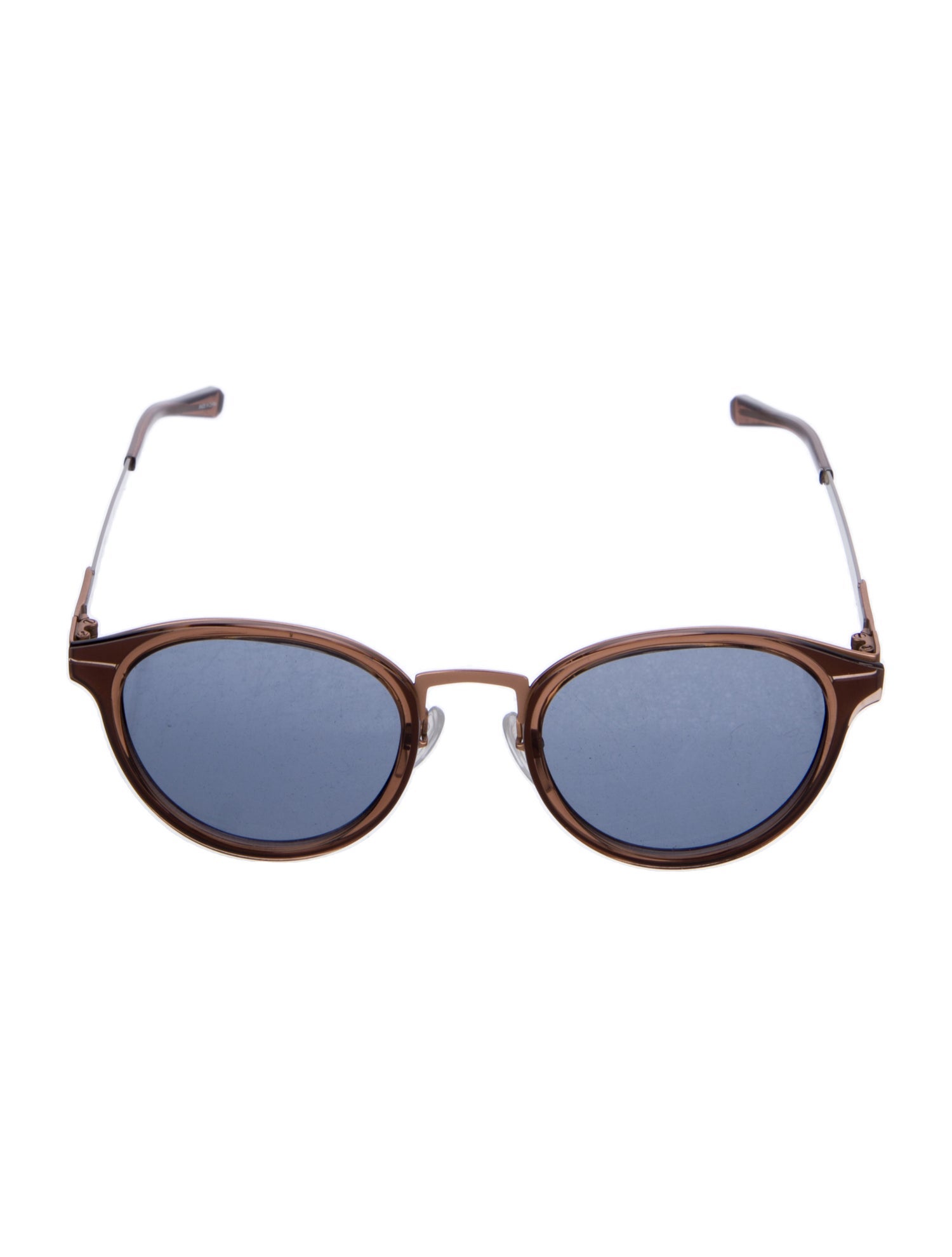 Shinola Round Mirrored Sunglasses
