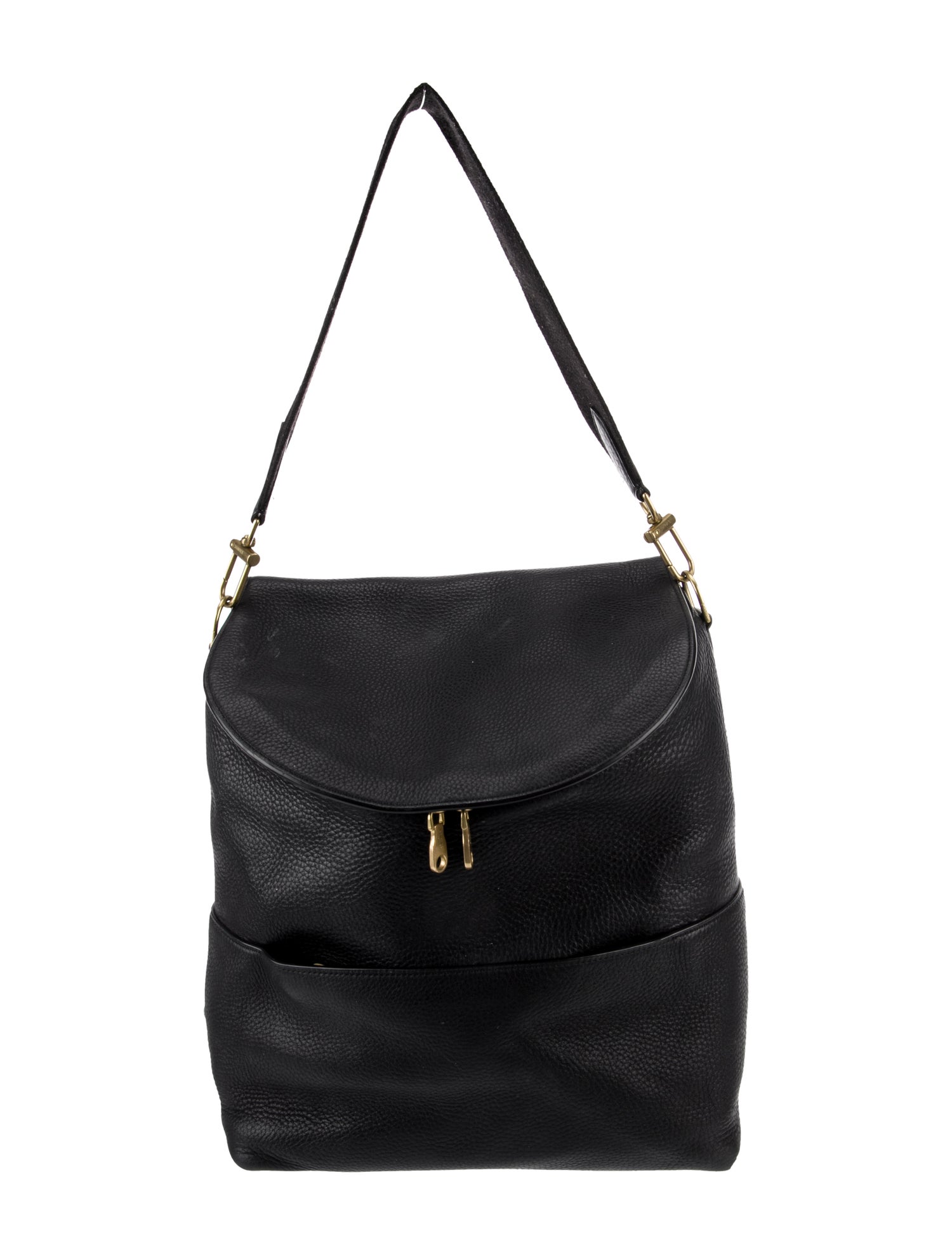 Shinola Leather Messenger Bag