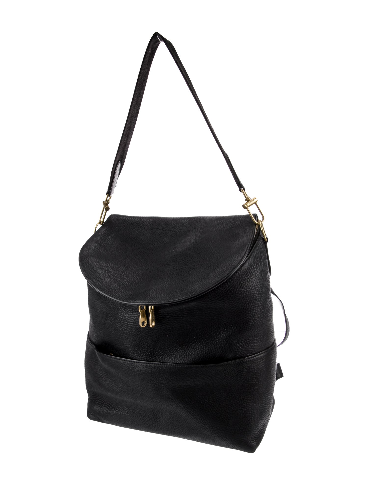 Shinola Leather Messenger Bag