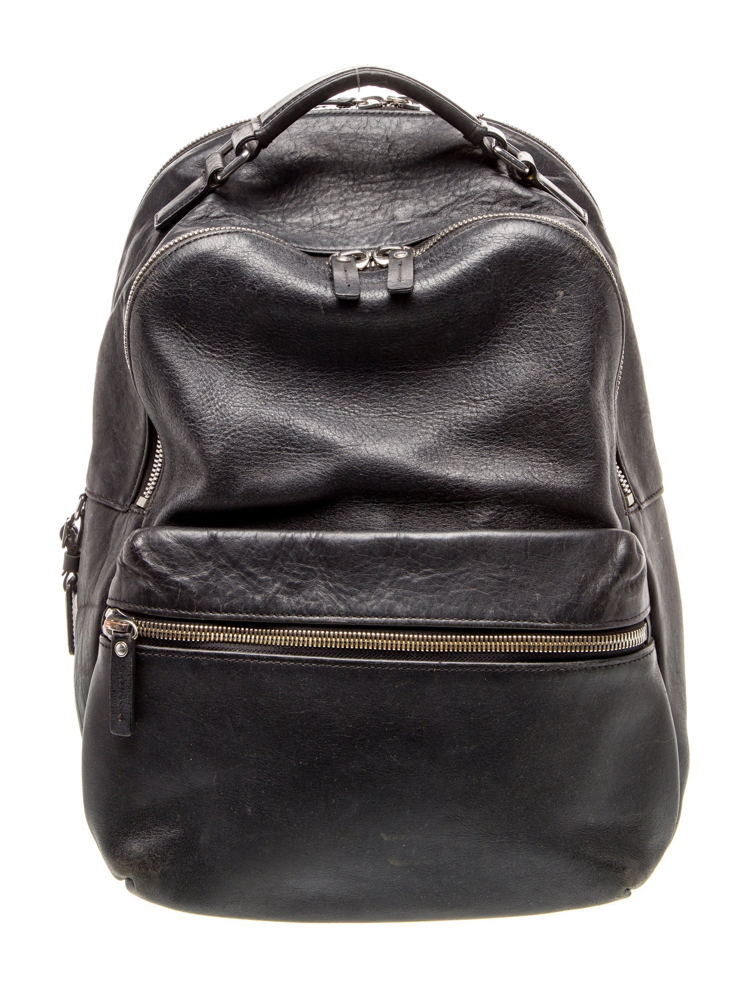 Shinola Leather Backpack