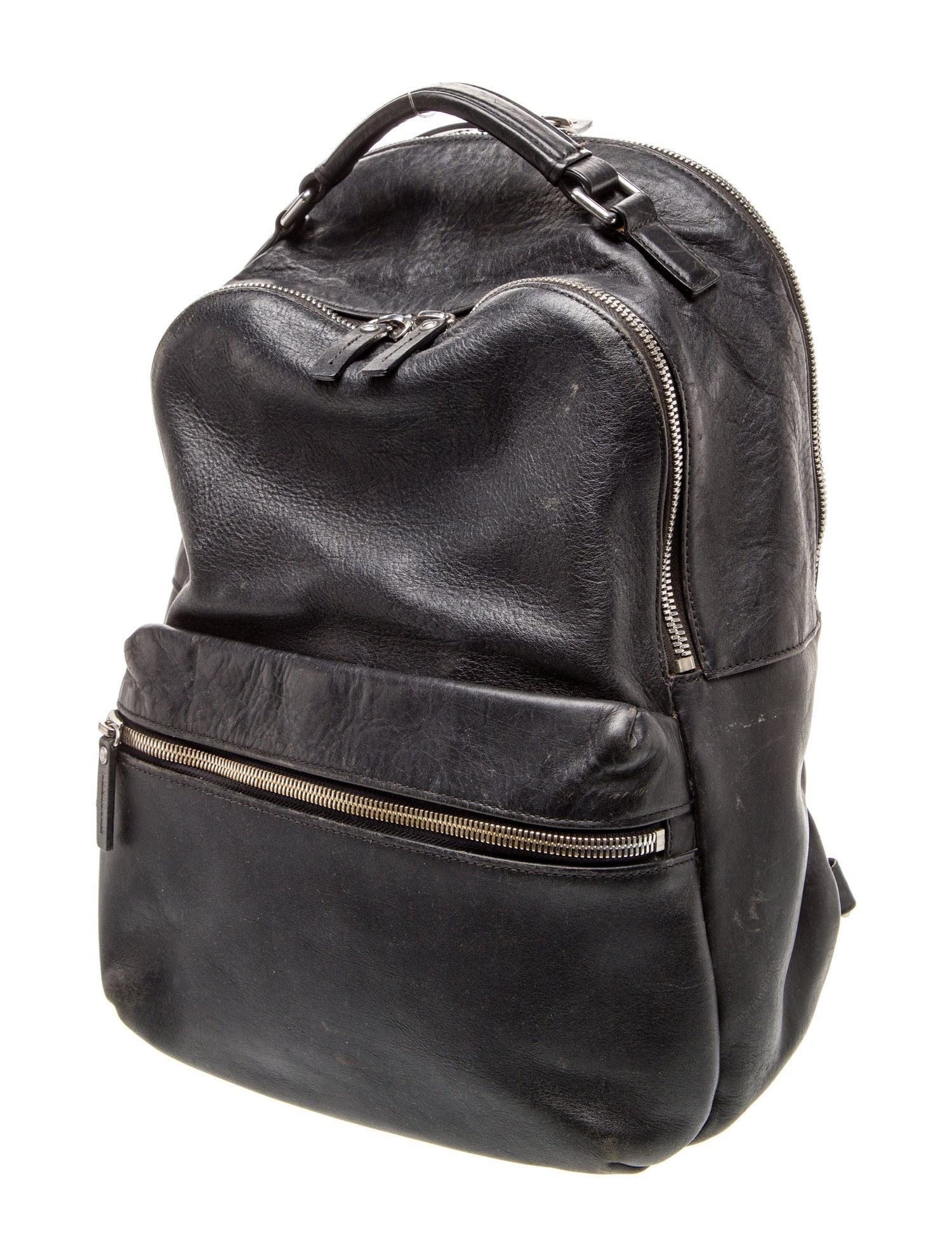 Shinola Leather Backpack