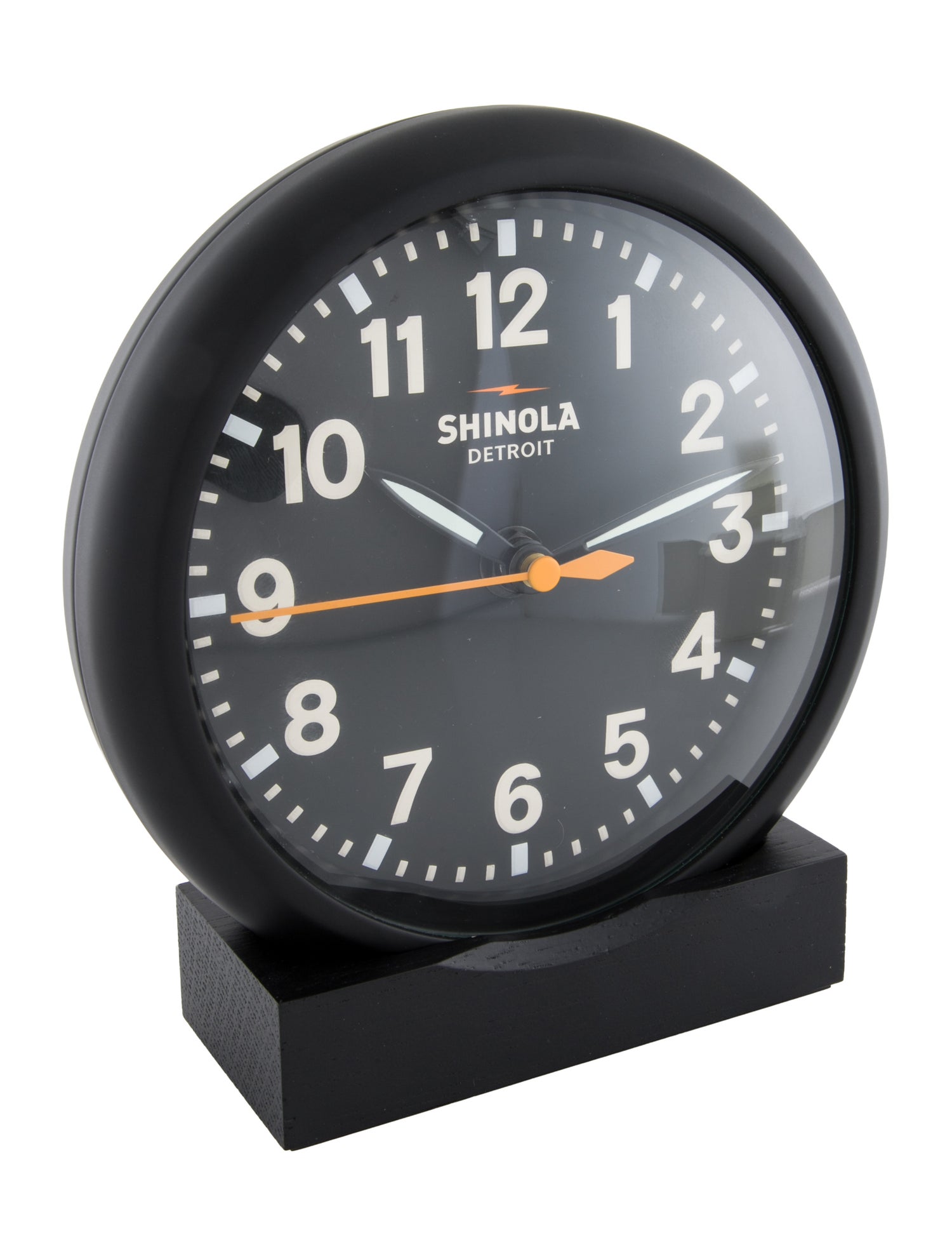 Shinola Runwell Desk Clock