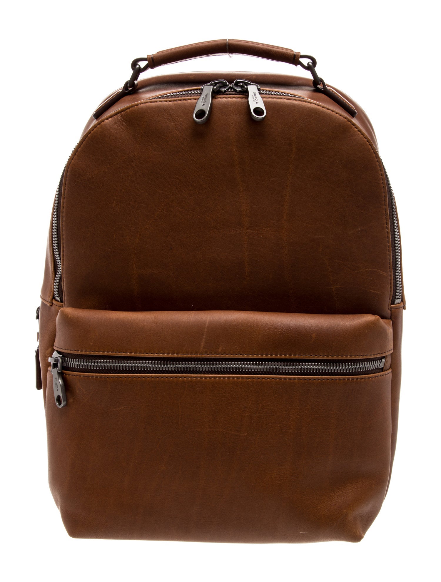 Shinola Leather Backpack