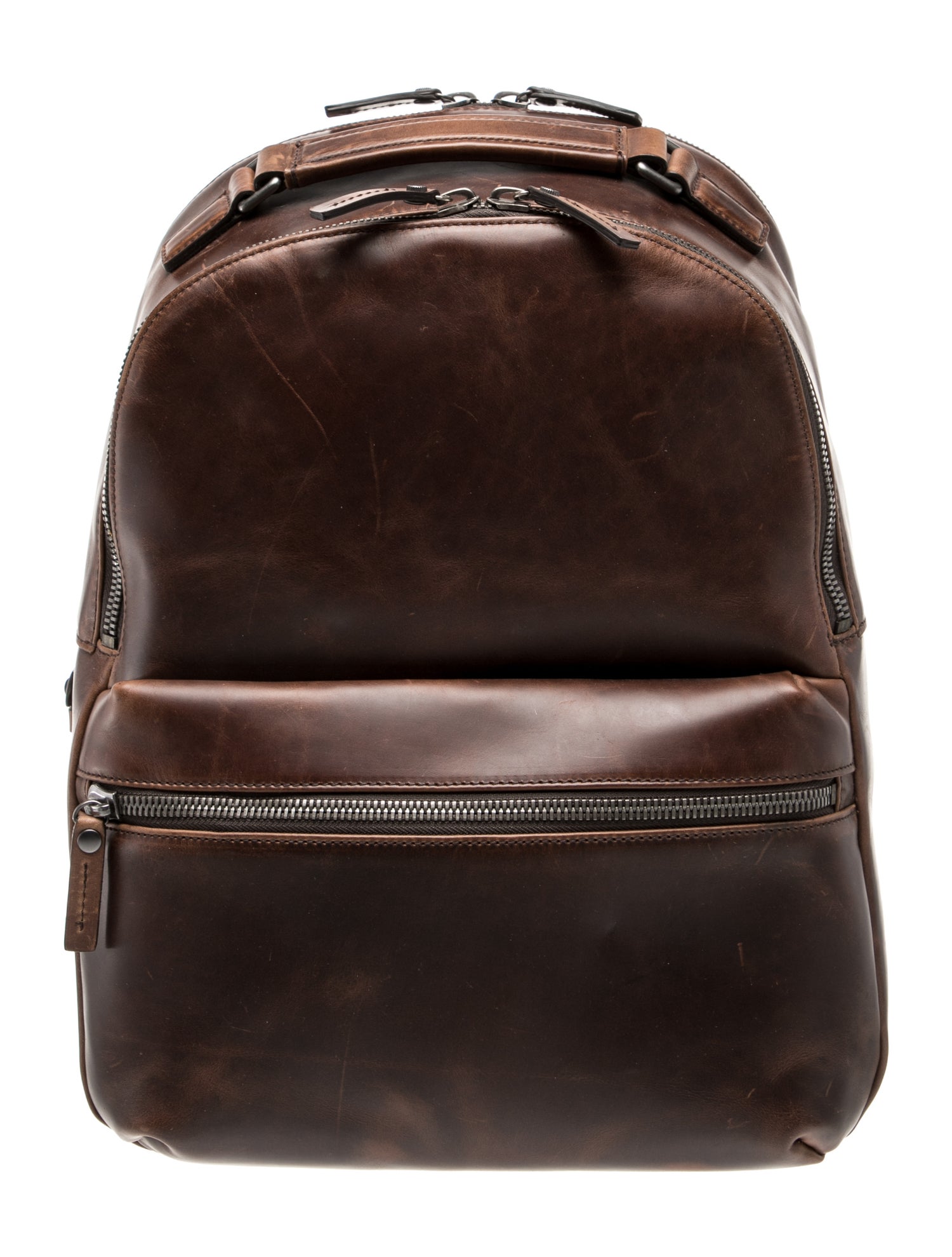 Shinola Leather Backpack