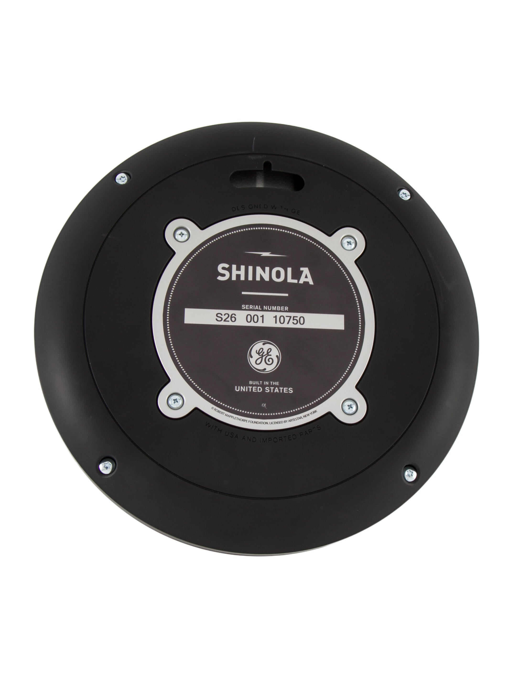 Shinola x Robert Mapplethorpe Clock