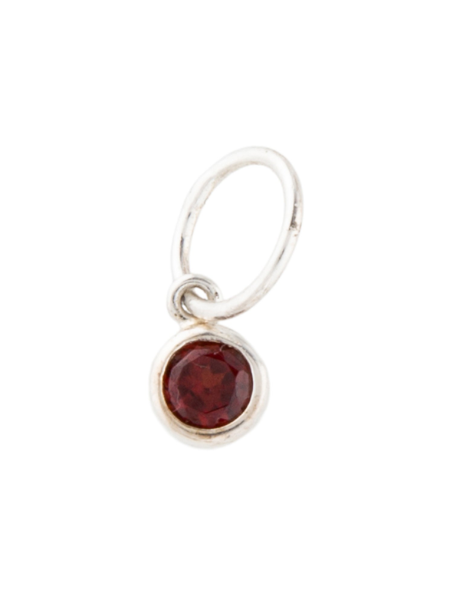 Shinola Garnet Charm