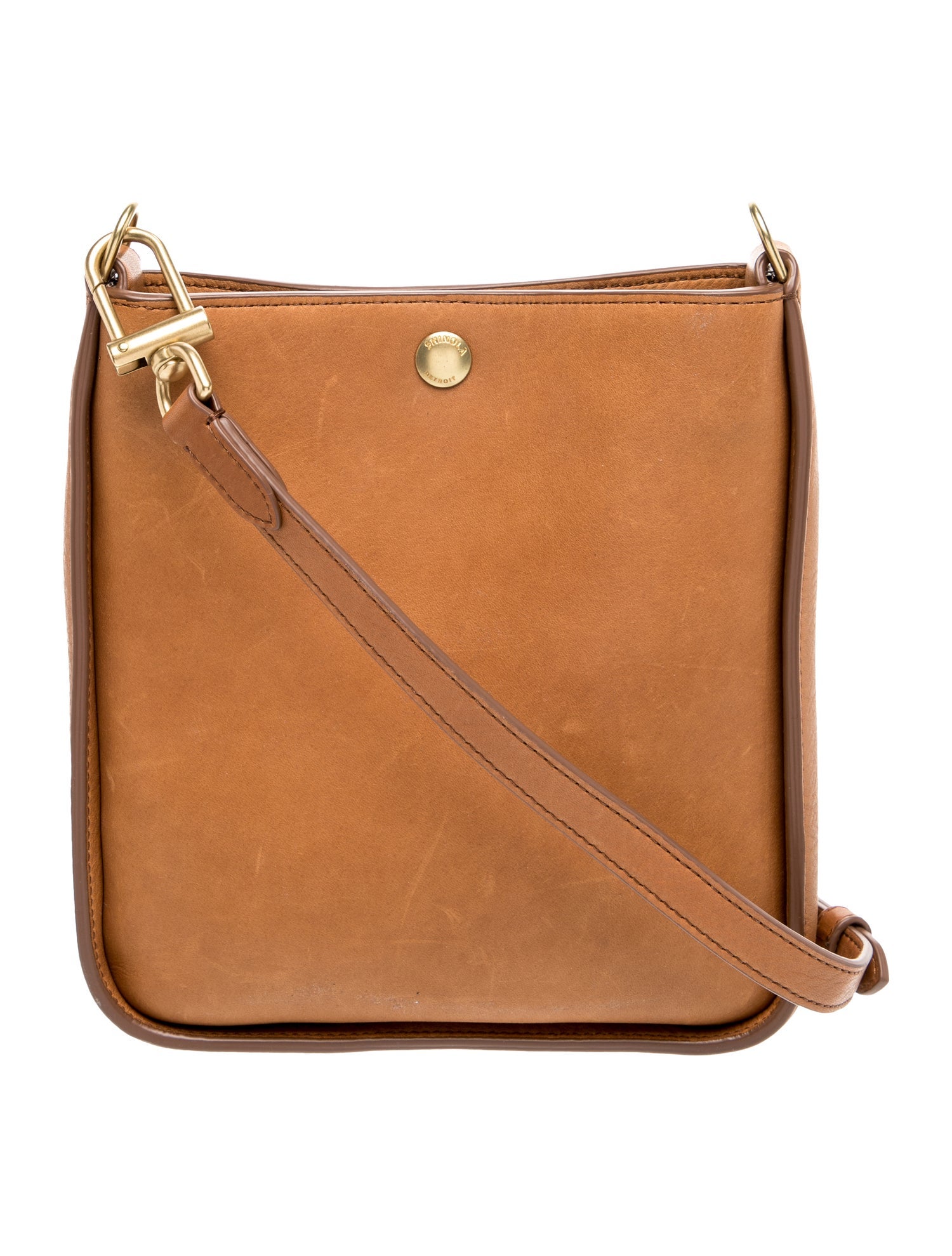 Shinola Leather Crossbody Bag