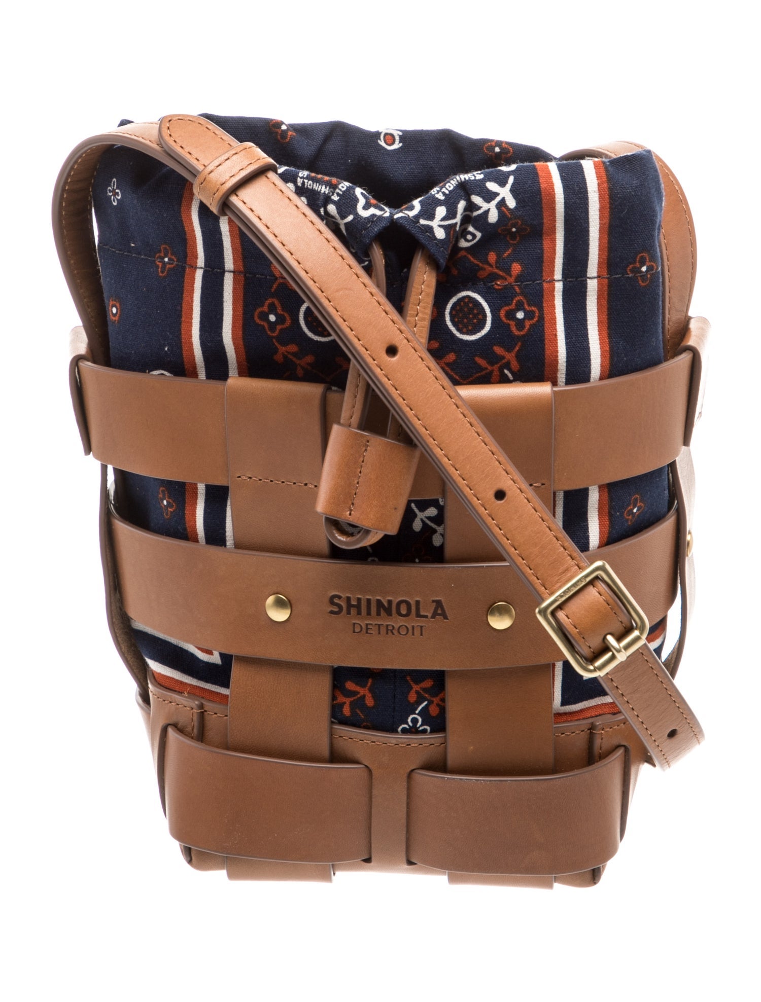 Shinola Leather Bucket Bag w/ Tags