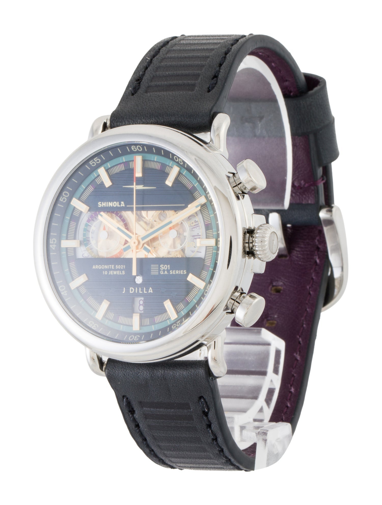 Shinola J Dilla Runwell Chronograph Watch
