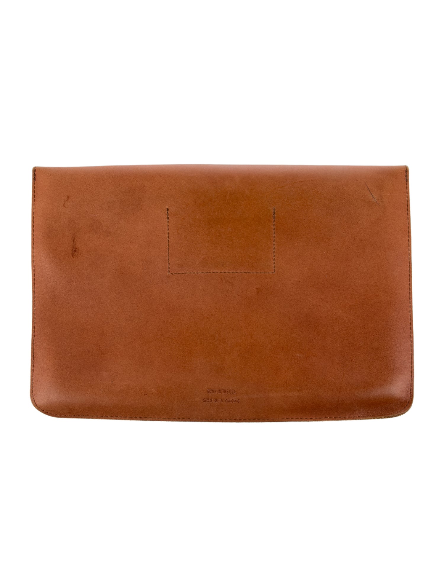 Shinola Leather Laptop Cover