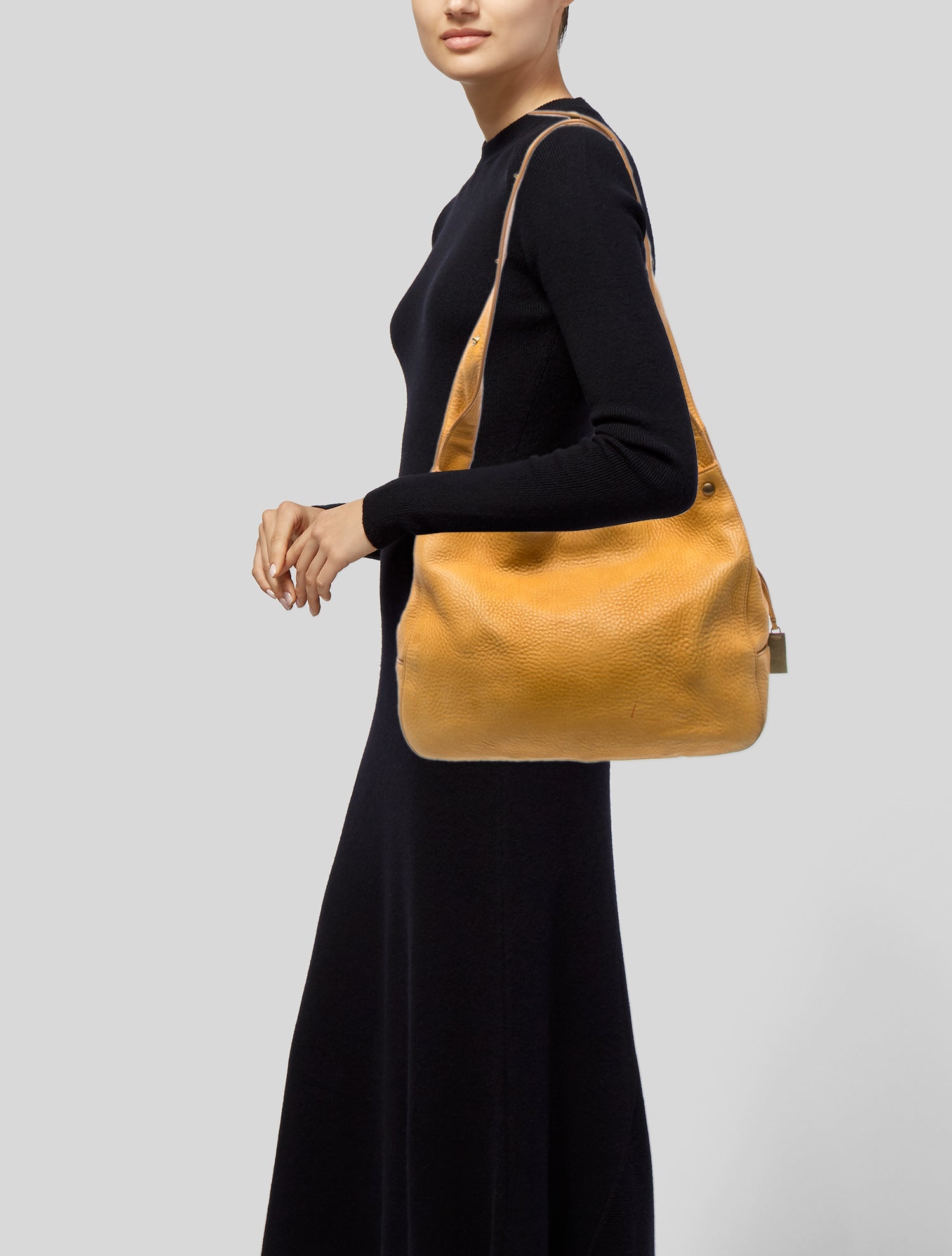Shinola Leather Shoulder Bag