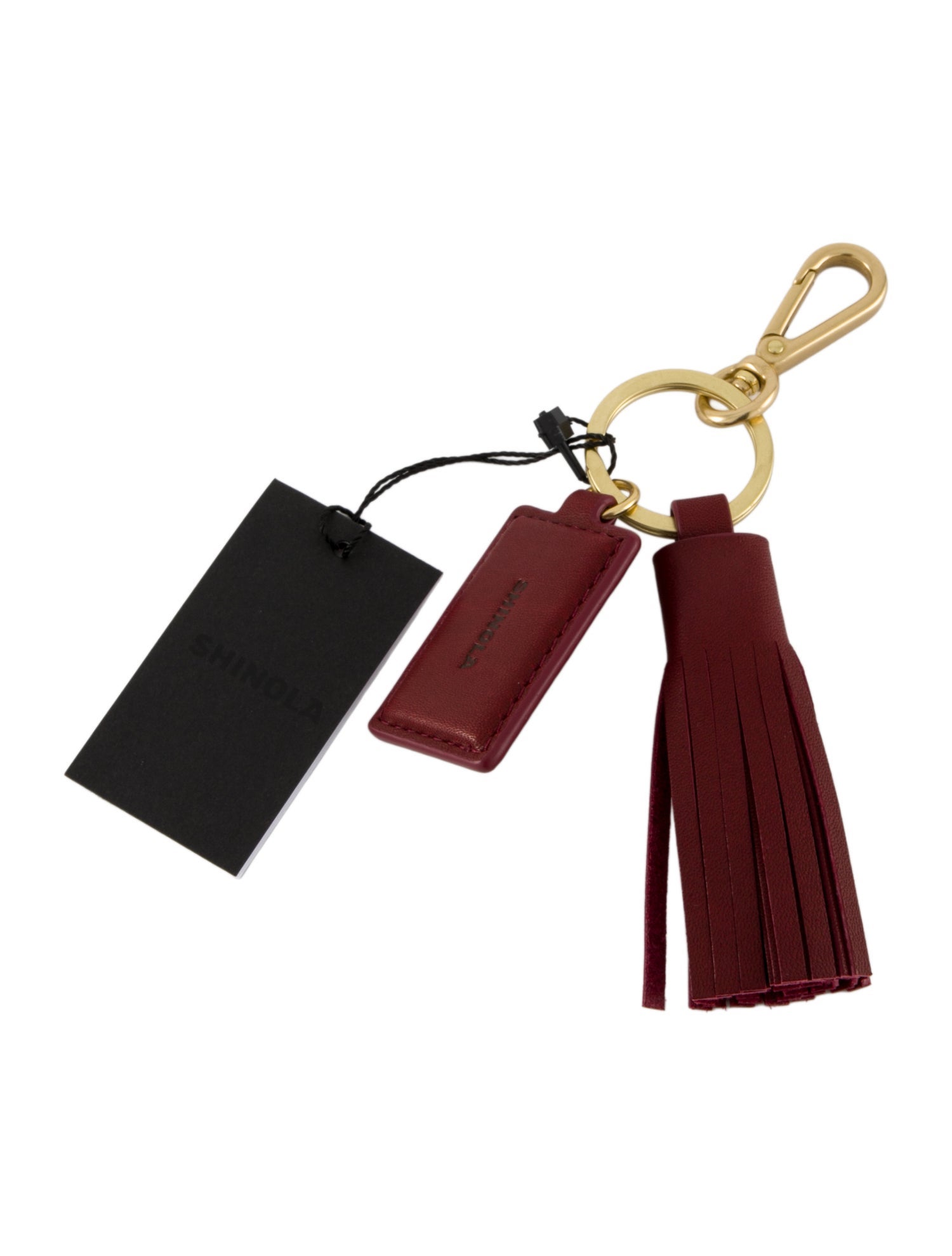 Shinola Shinola Leather Tassel Keychain w/Tags w/Tags