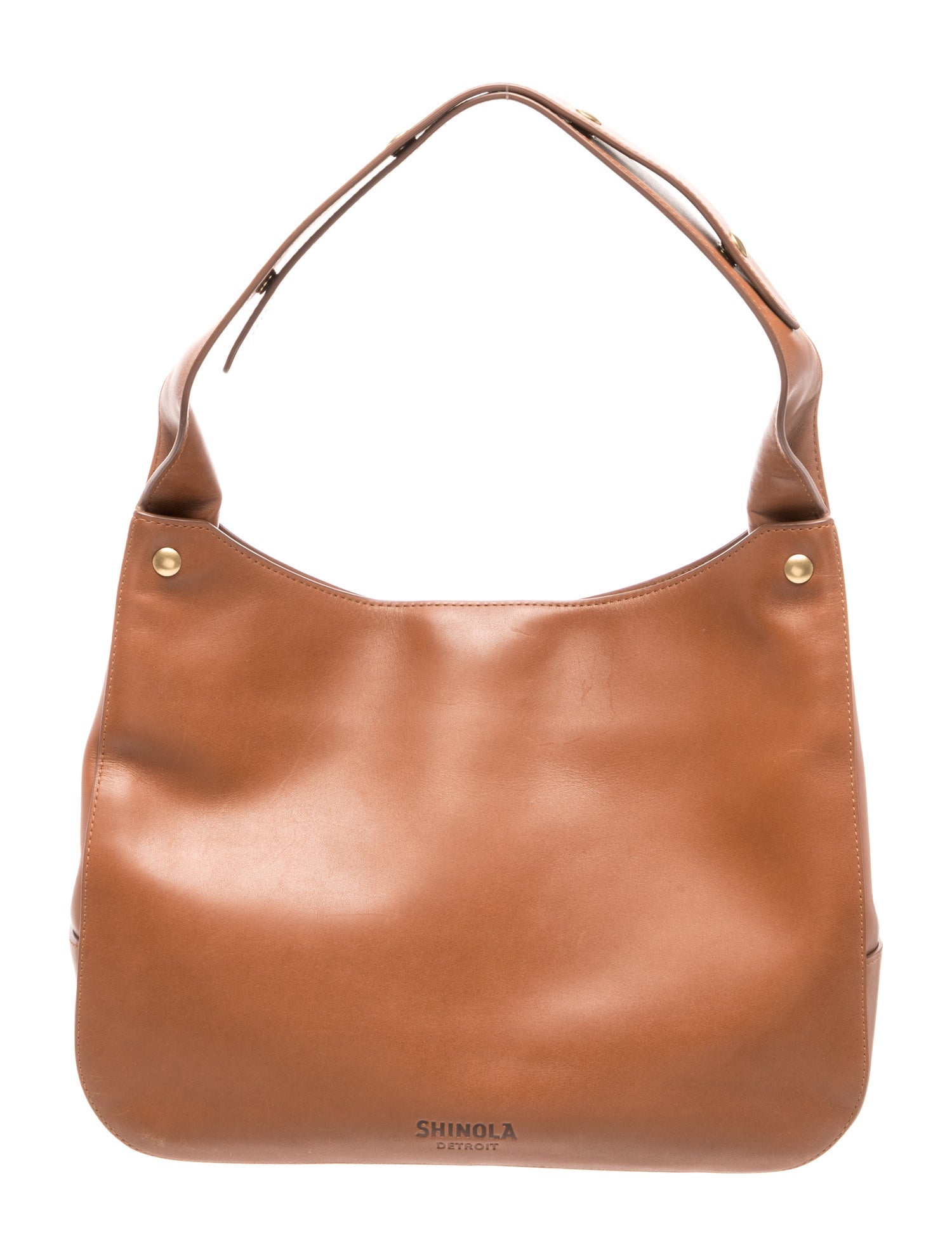 Shinola Leather Shoulder Bag