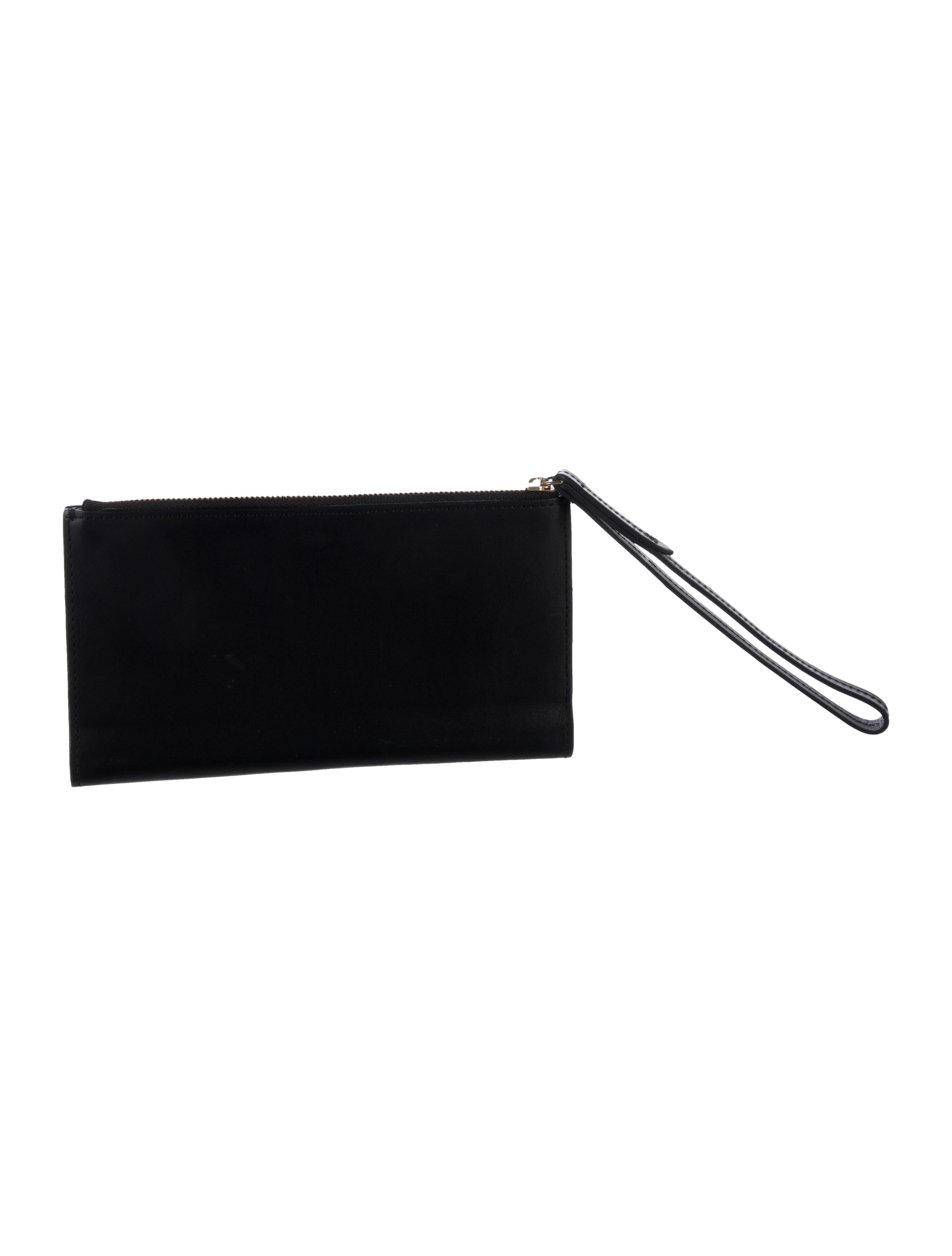 Shinola Leather Wristlet