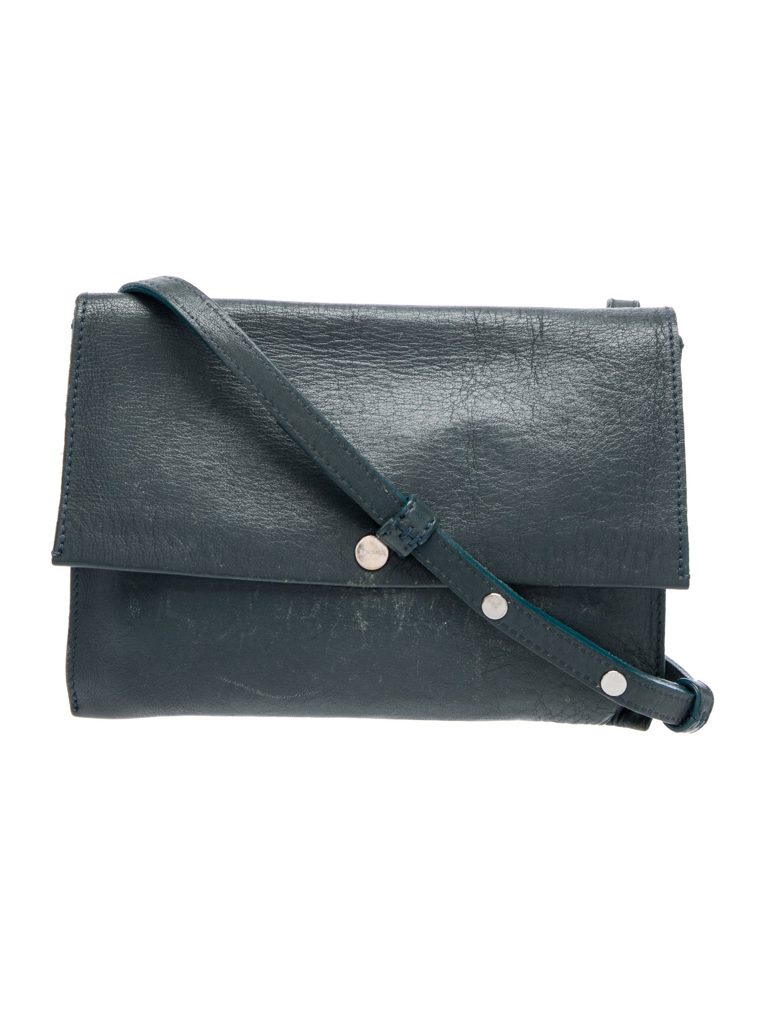 Shinola Leather Crossbody Bag
