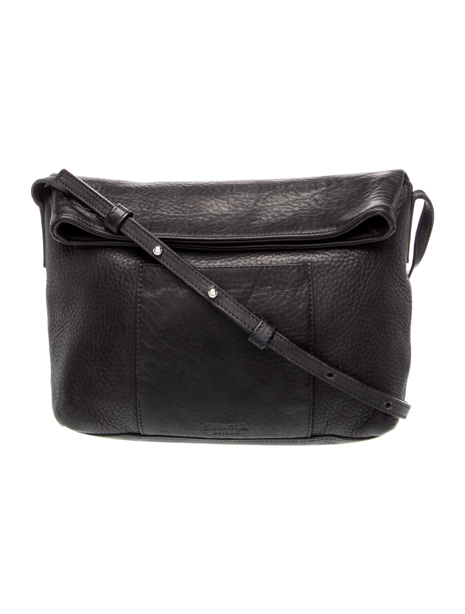 Shinola Leather Shoulder Bag