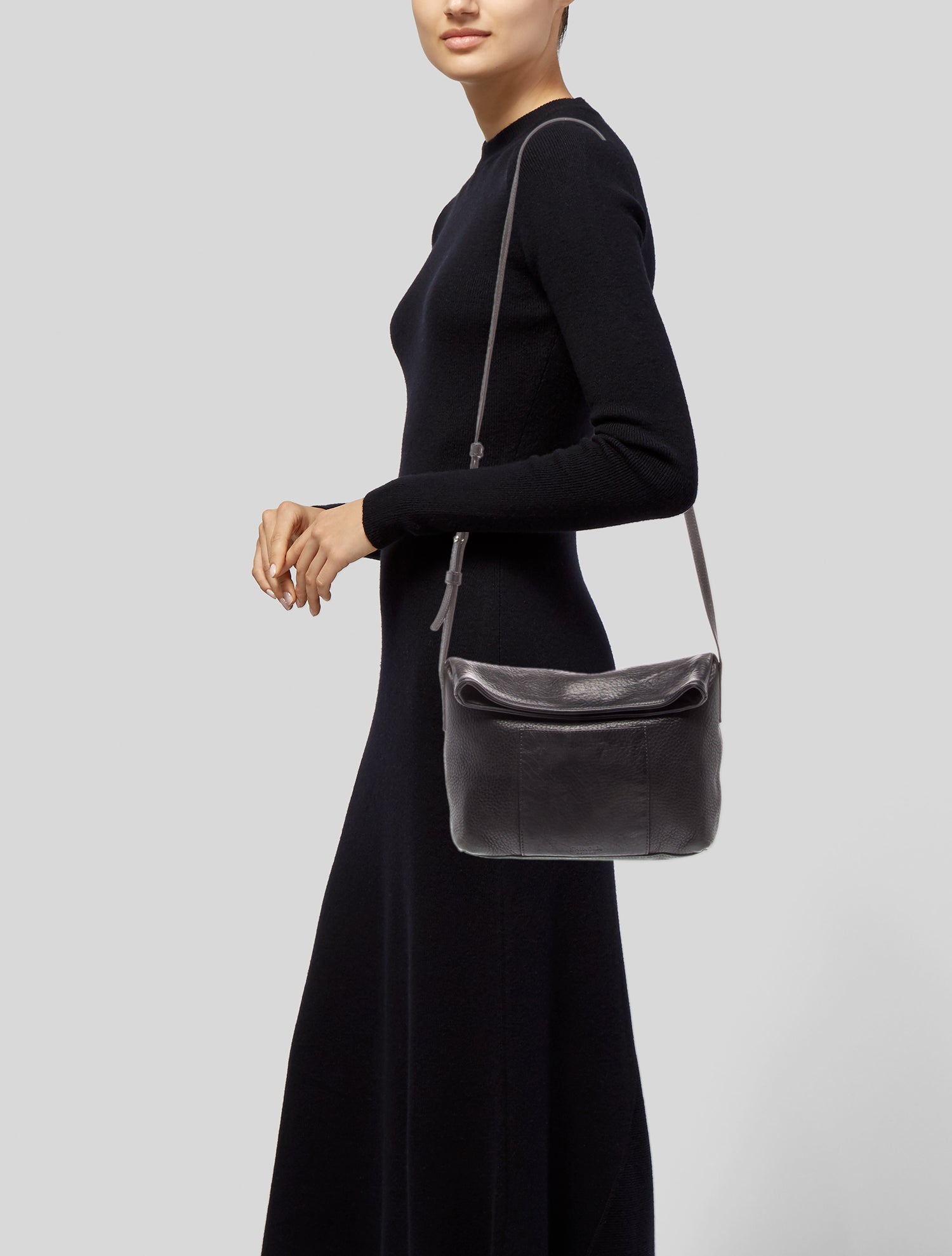 Shinola Leather Shoulder Bag