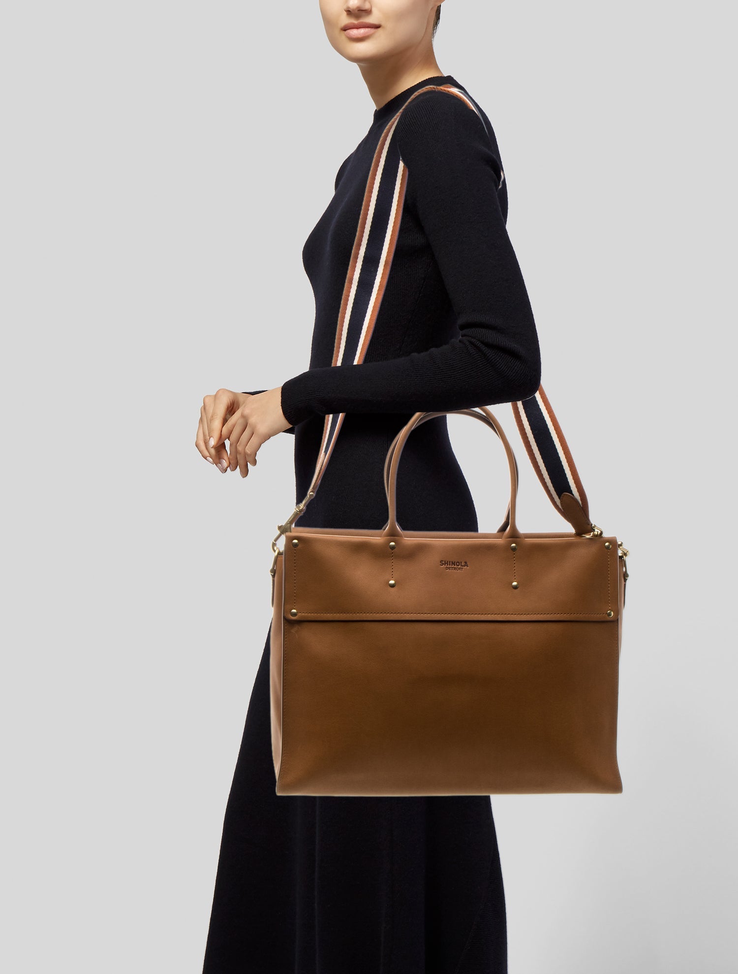 Shinola Leather Tote