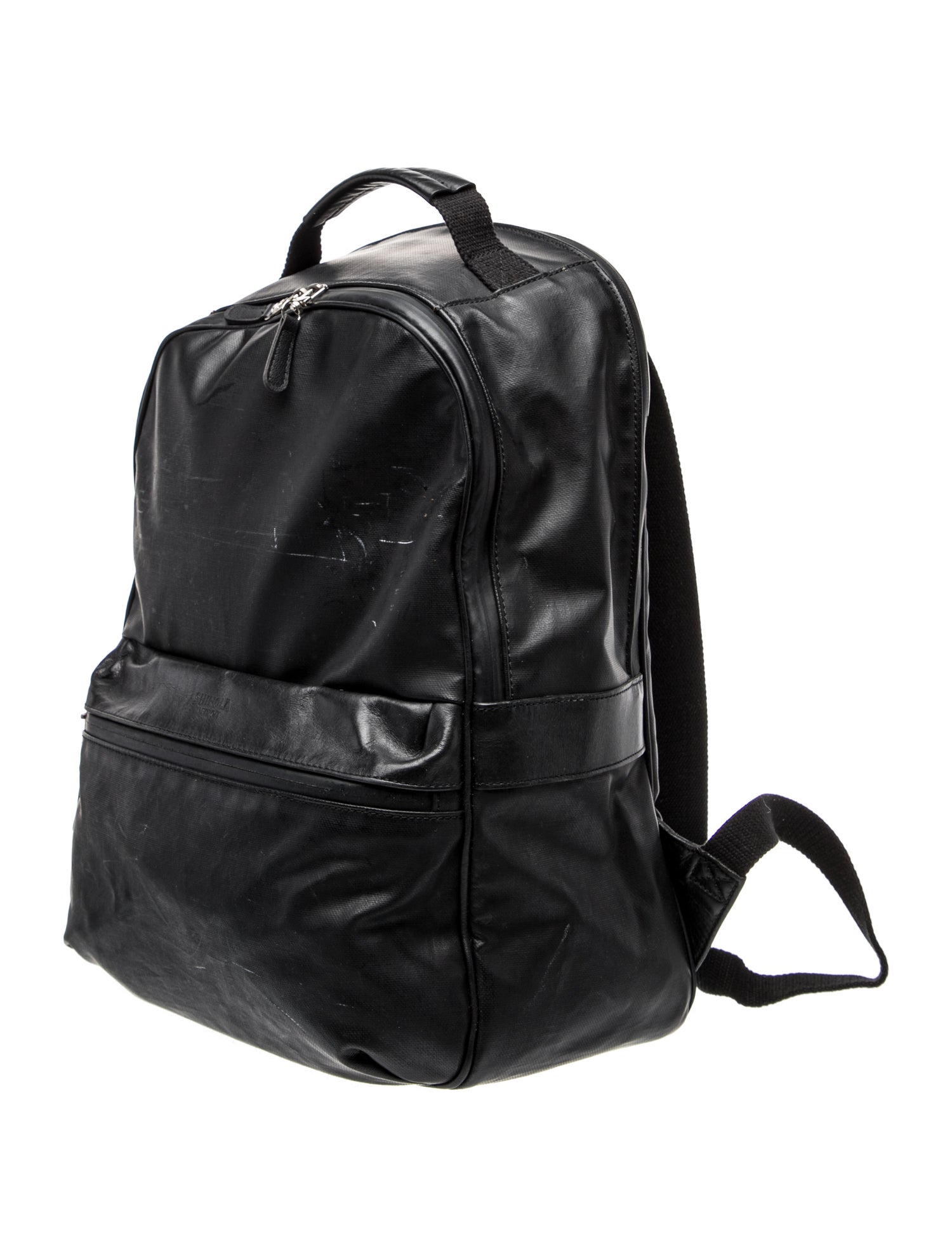 Shinola Leather Backpack