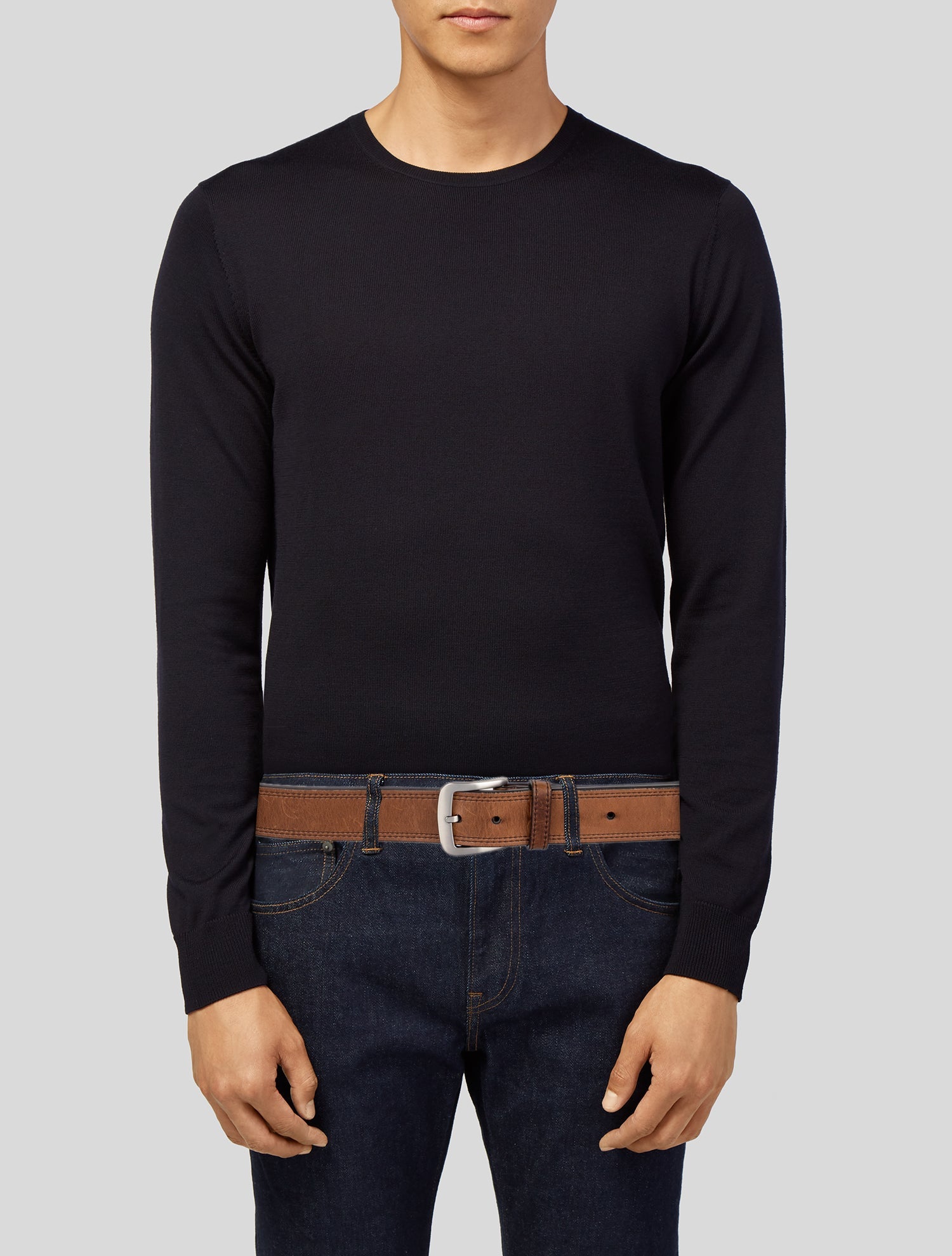 Shinola Leather Waist Belt
