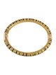 Soho 18K & Enamel Hinged Bangle Bracelet