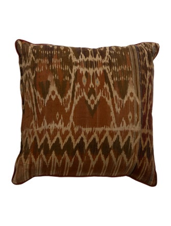 Soho Abstract Print Throw Pillow