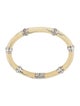 Soho 18K Diamond & Enamel Bangle Bracelet
